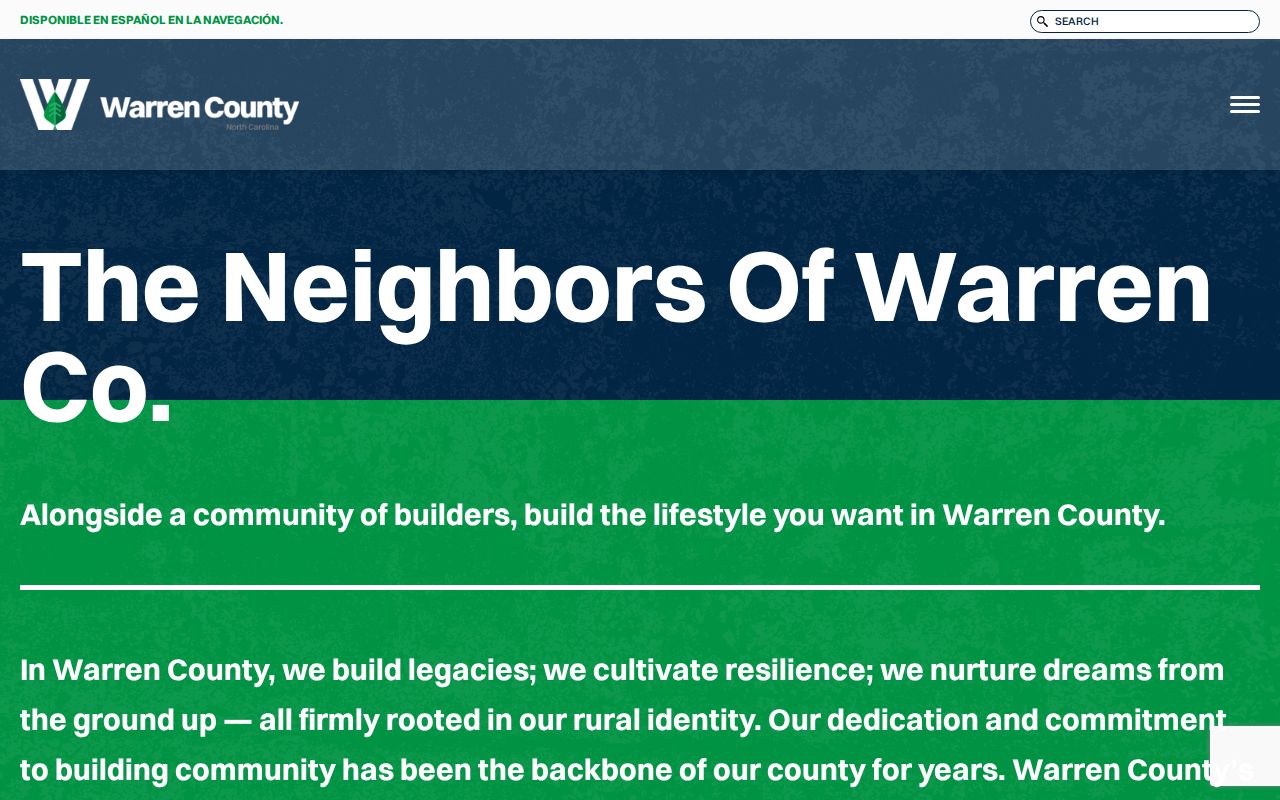 Warren County community source for Macon local records context